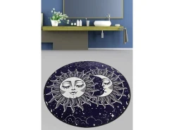 Alfombra de baño Aten Djt (160 cm) multicolor