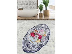 Alfombra de baño Birdie Lohal Djt (80 x 100) multicolor