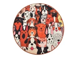 Alfombra de baño Dogs (100) multicolor