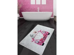 Alfombra de baño Dogs Vosvos Djt (70 x 120) multicolor