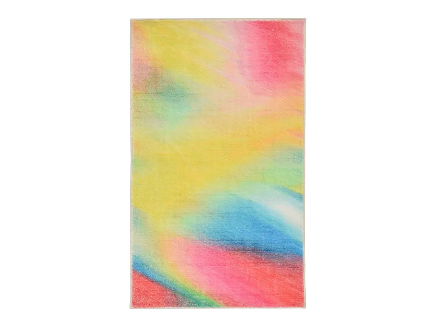 Alfombra de baño estampada con pelo suave 60x100 cm Colorido Ariella