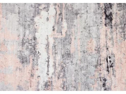 Alfombra de baño estampada con pelo suave 50x60 cm Rosa Multi Ariella