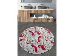 Alfombra de baño Faccia Djt (200 cm) multicolor