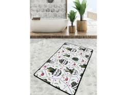 Alfombra de baño Glauce Djt (70 x 120) multicolor