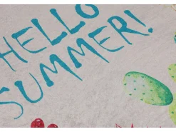 Alfombra de baño Hello Summer (140) multicolor