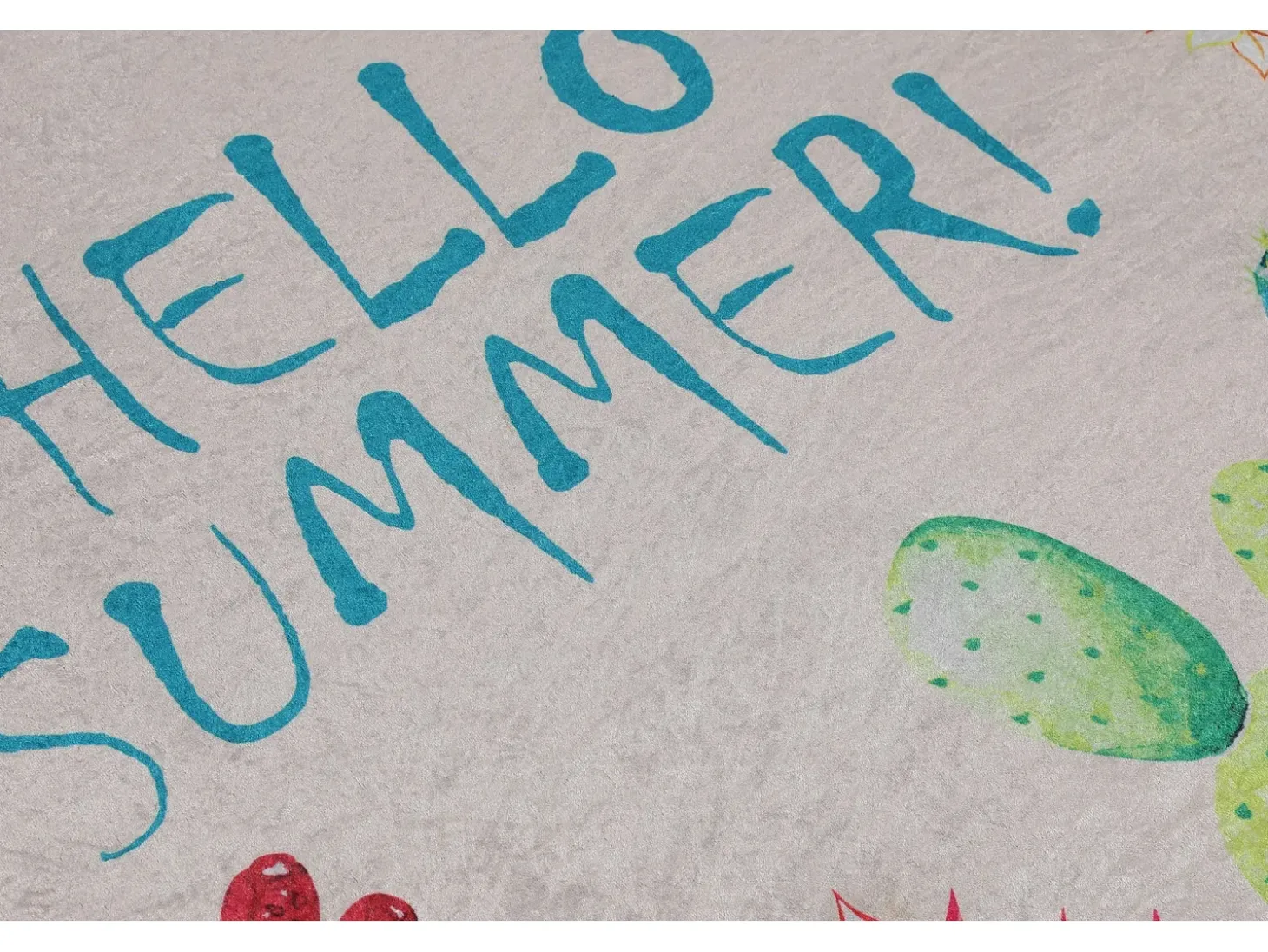 Alfombra de baño Hello Summer (140) multicolor