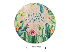 Alfombra de baño Hello Summer (100) multicolor