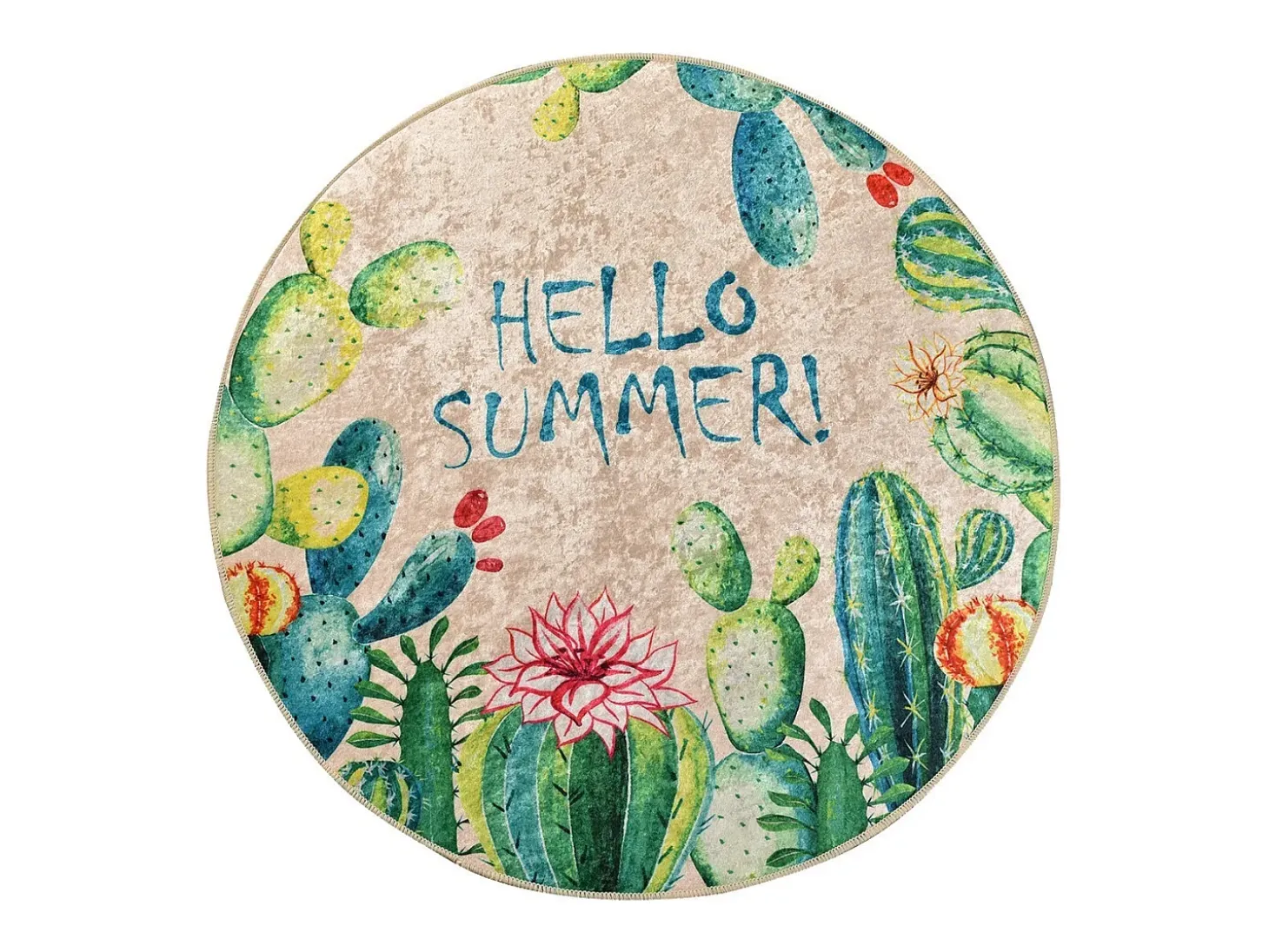 Alfombra de baño Hello Summer (100) multicolor