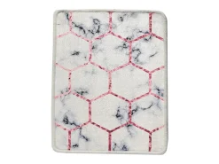 Alfombra de baño Honeycomb (40 x 60) multicolor
