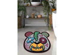 Alfombra de baño Injured Panda 100 multicolor