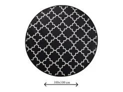 Alfombra de baño Kupa Siyah DJT multicolor