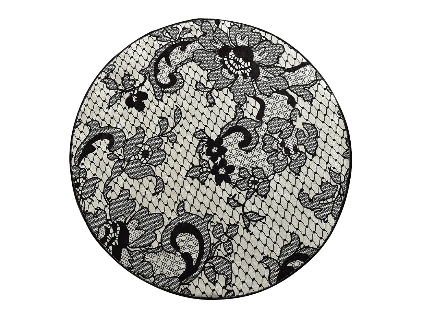 Alfombra de baño Lace DJT multicolor