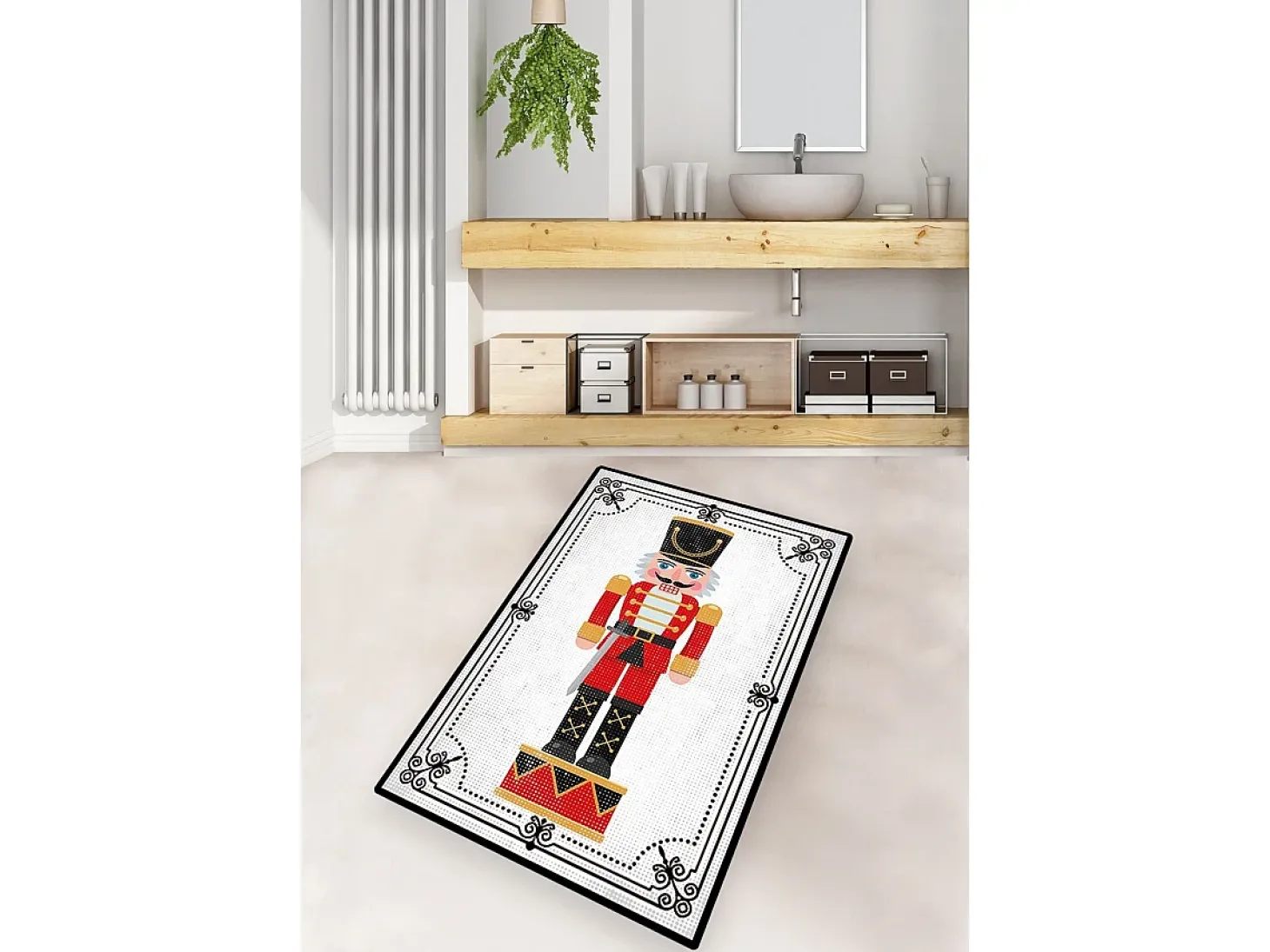 Alfombra de baño Lead Soldier multicolor