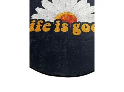 Alfombra de baño Life Is Good Djt (140 cm) multicolor