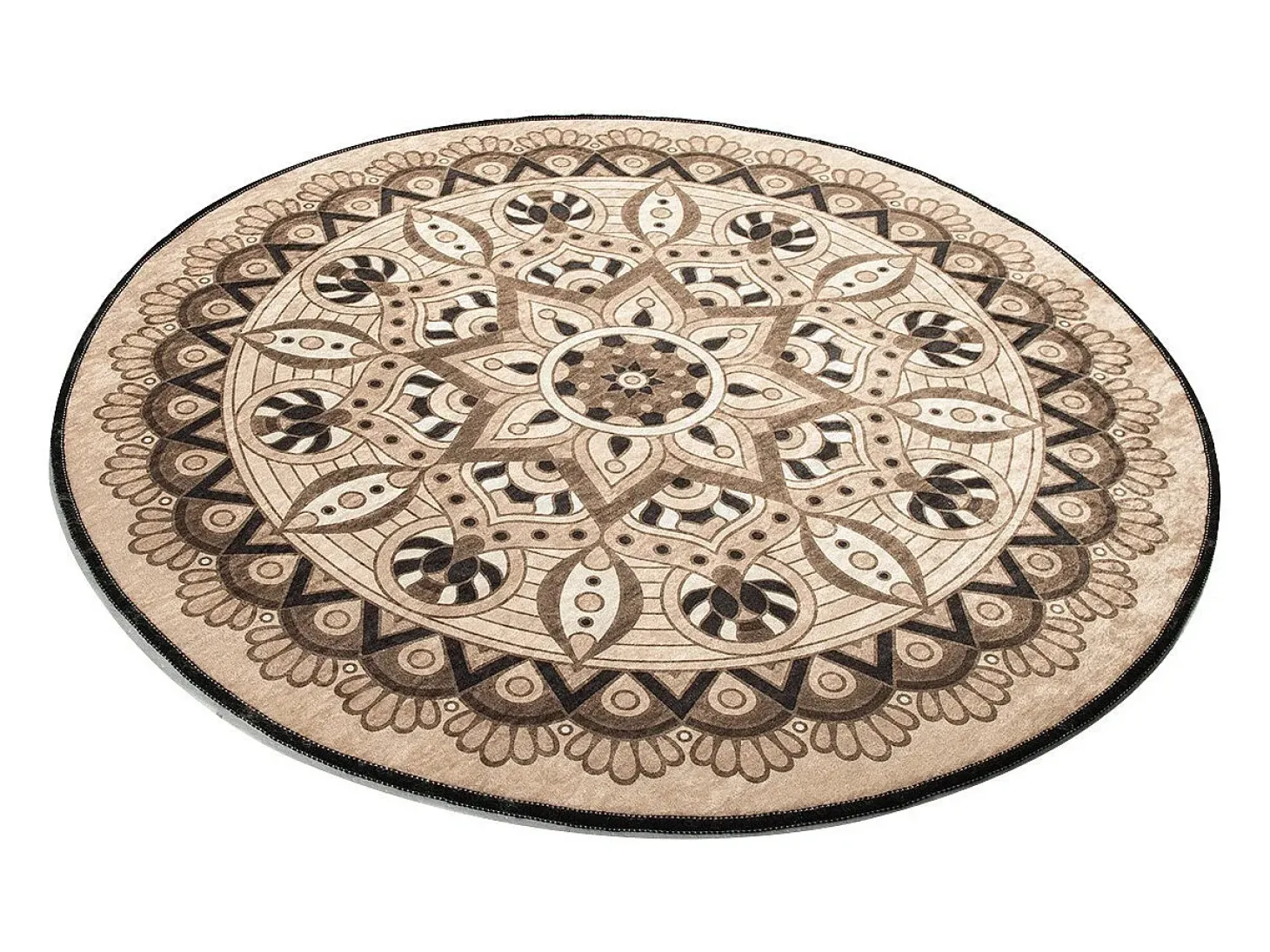 Alfombra de baño Mandal DJT multicolor