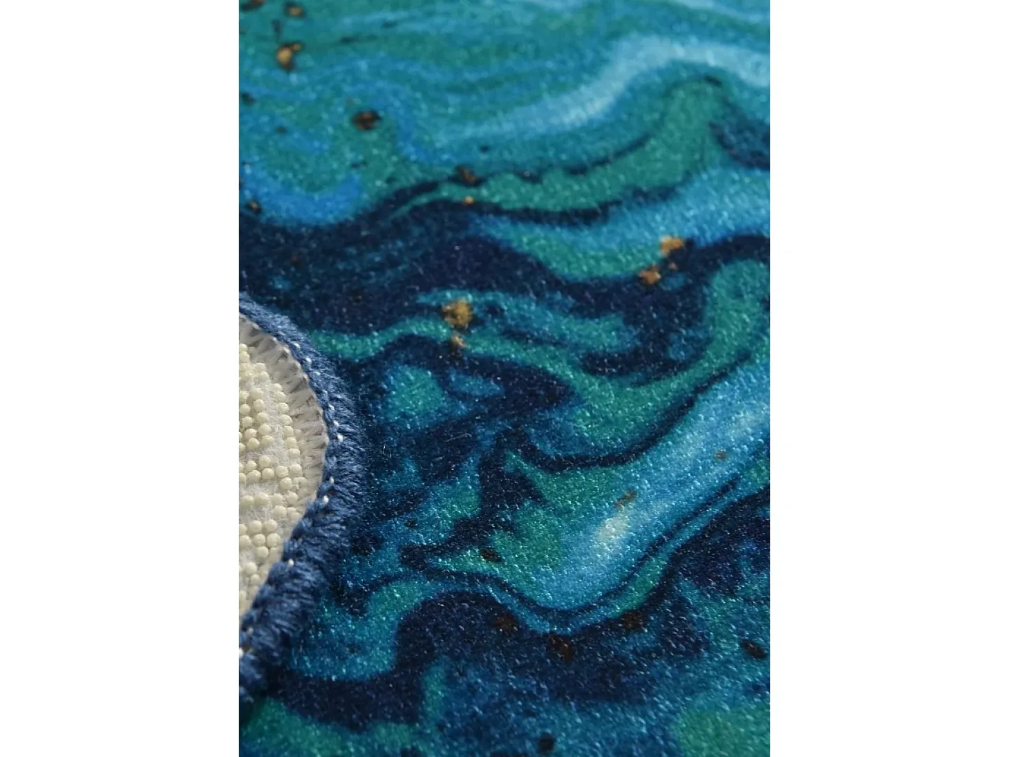 Alfombra de baño Marbling (40 X 60) multicolor