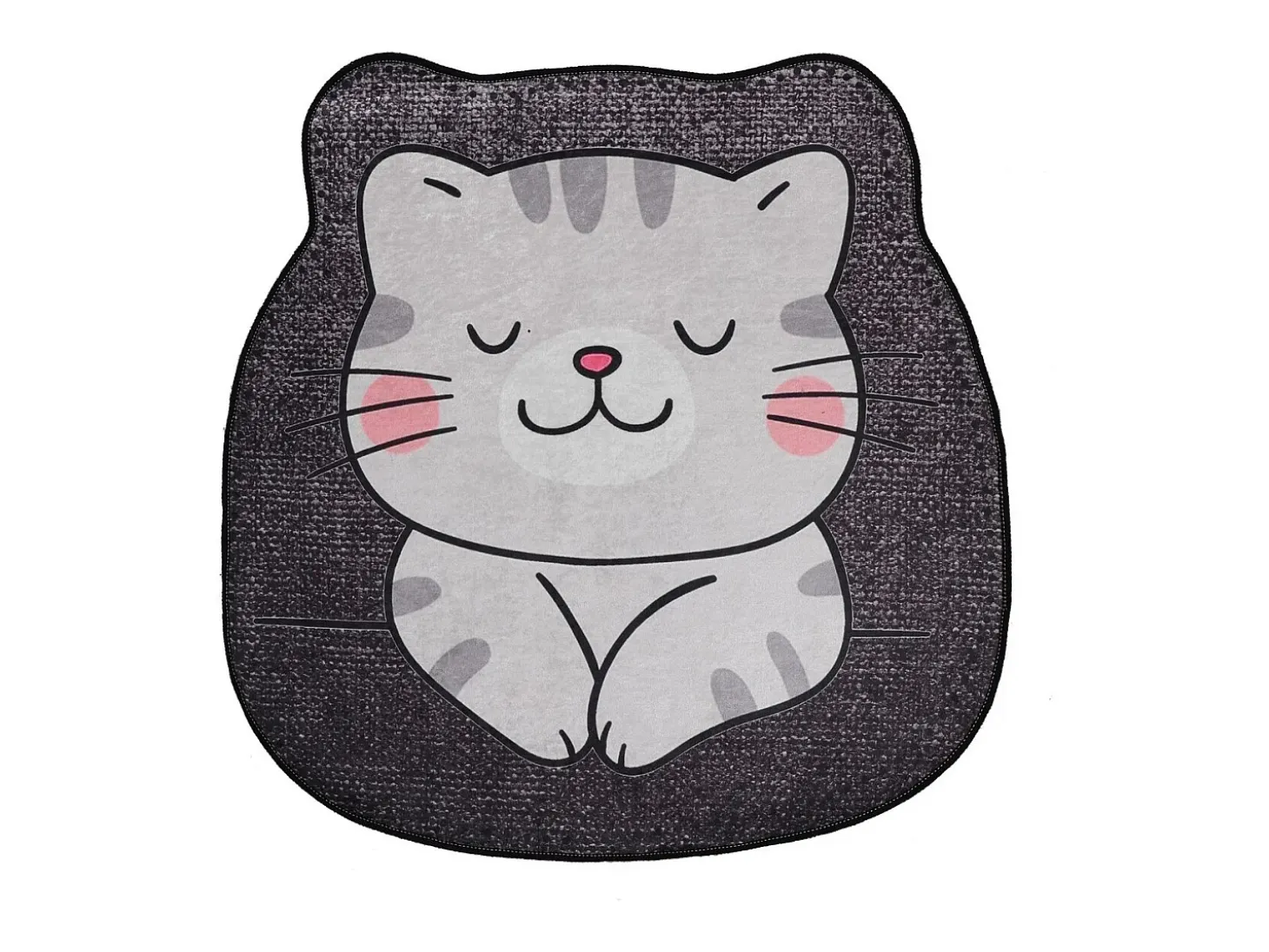 Alfombra de baño Neko (100 cm) gris