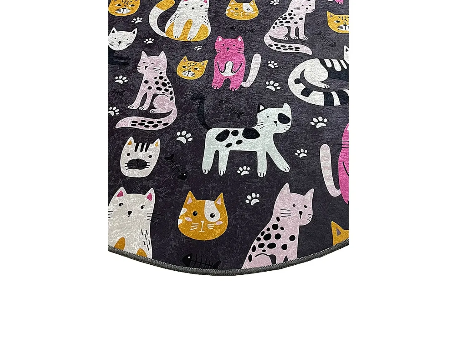 Alfombra de baño Park Cat Djt (120 cm) multicolor