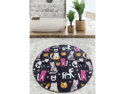 Alfombra de baño Park Cat Djt (200 cm) multicolor