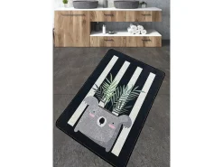 Alfombra de baño Rovio multicolor