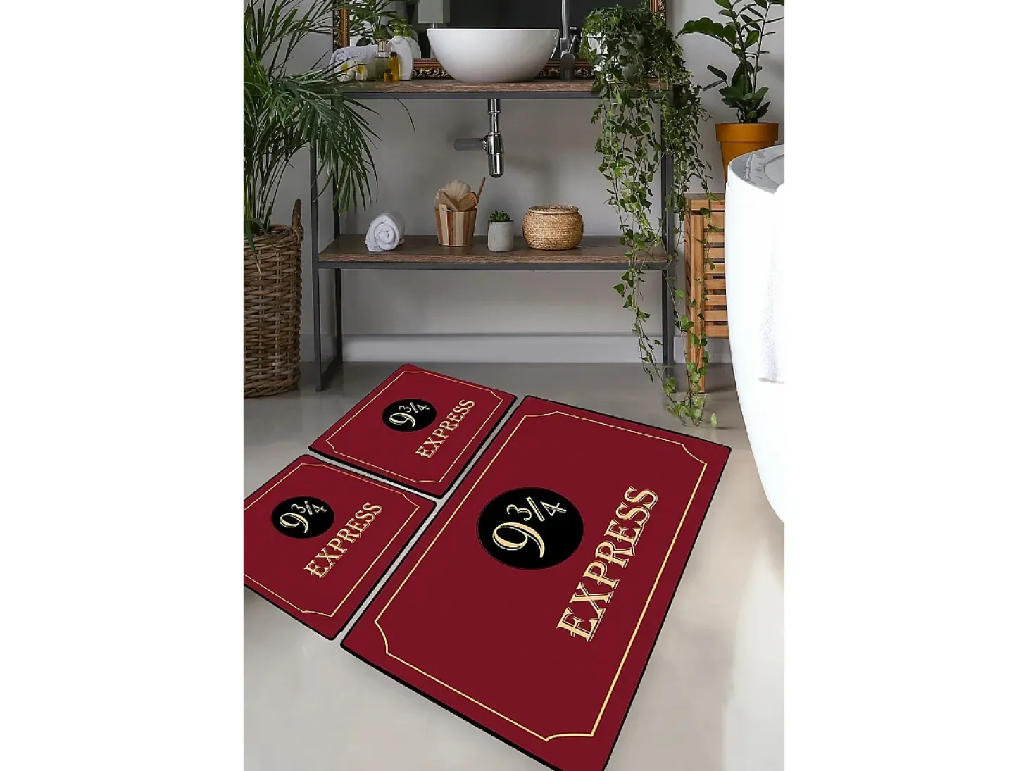 Alfombra de baño Set (3 piezas) Express multicolor