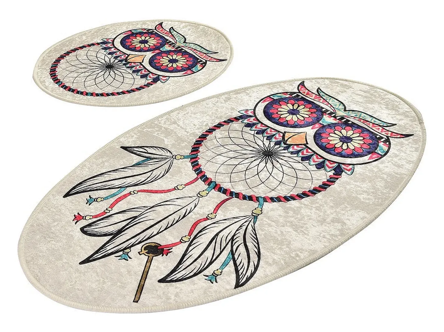 Alfombra de baño Set (2 piezas) Dream multicolor