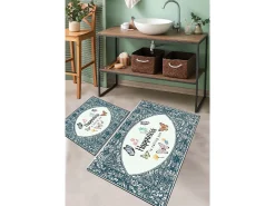 Alfombra de baño Set (2 piezas) Calling multicolor