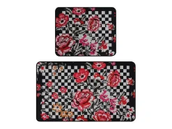 Alfombra de baño Set (2 piezas) Black Rose multicolor