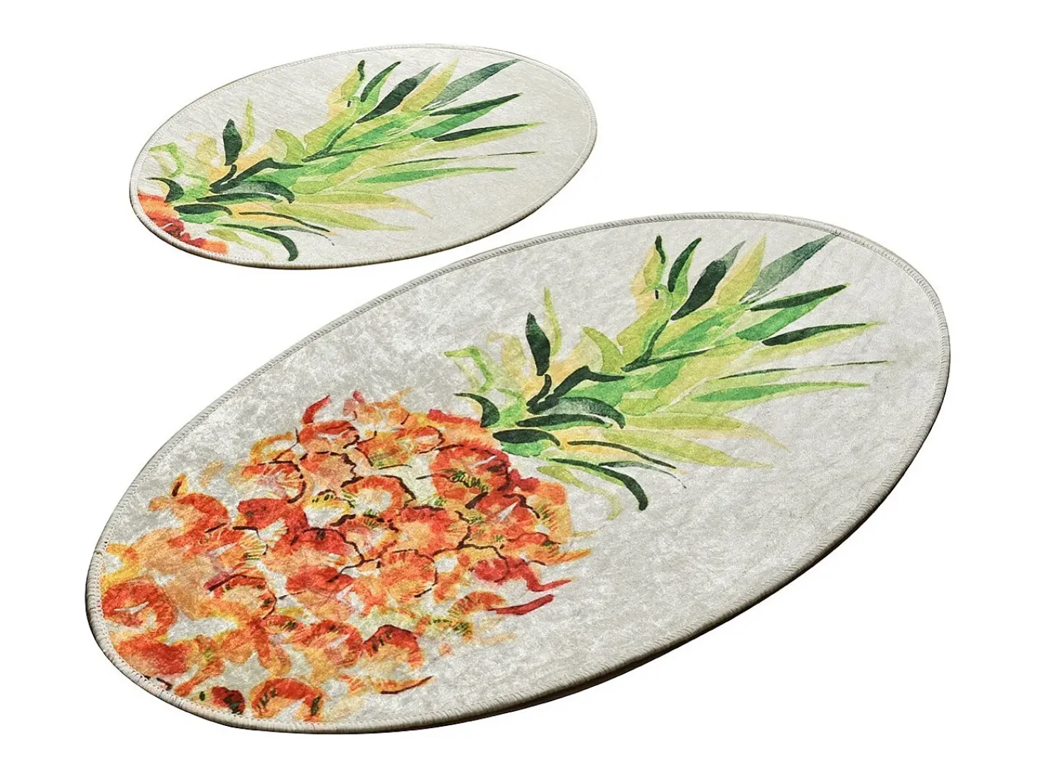 Alfombra de baño Set (2 piezas) Pine DJT multicolor