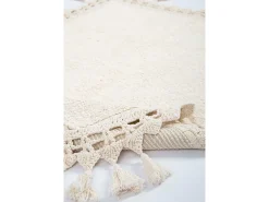 Alfombra de baño Set (2 piezas) Lorna crema