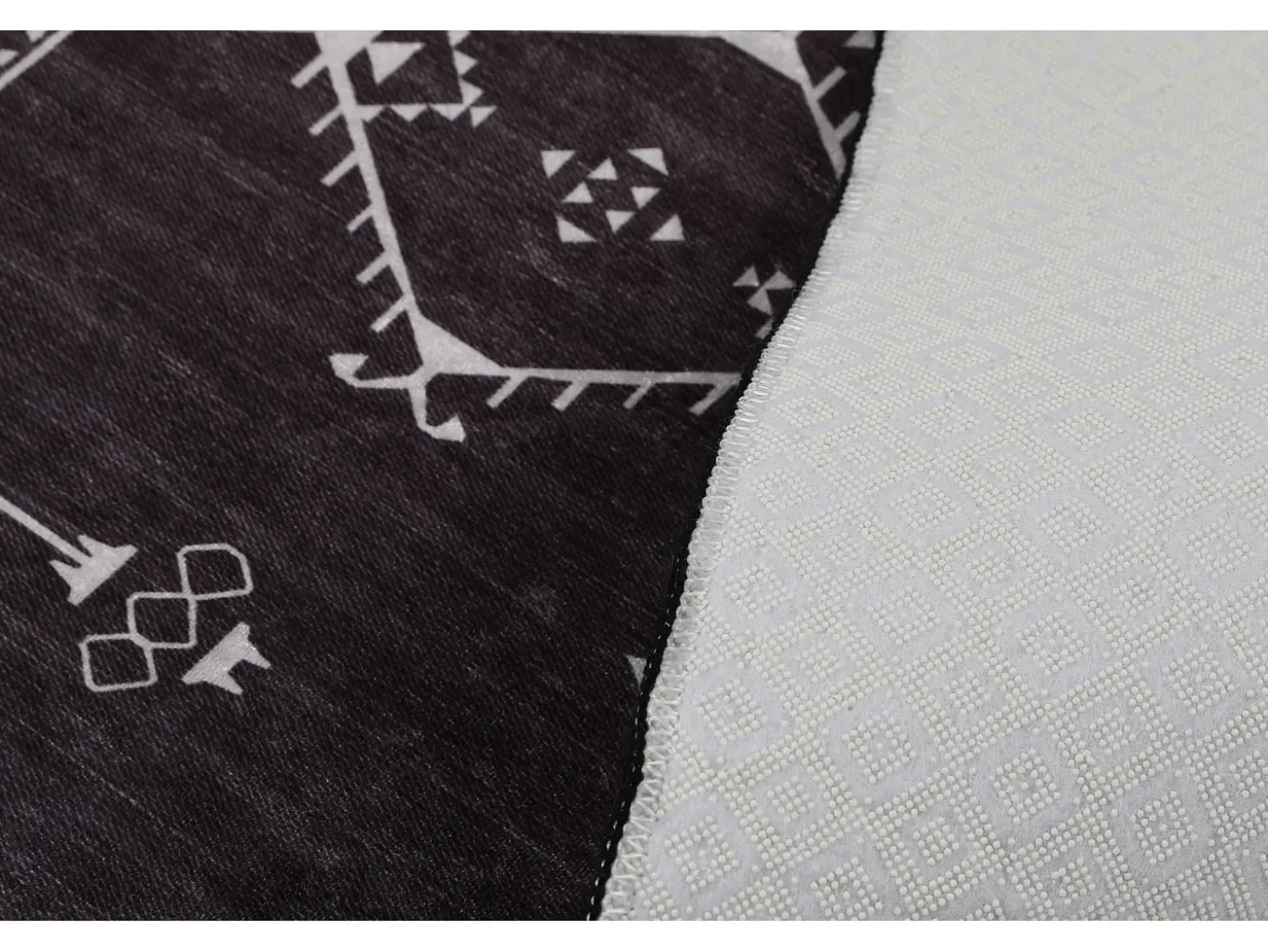 Alfombra de baño Set (3 piezas) Antiguo gris oscuro