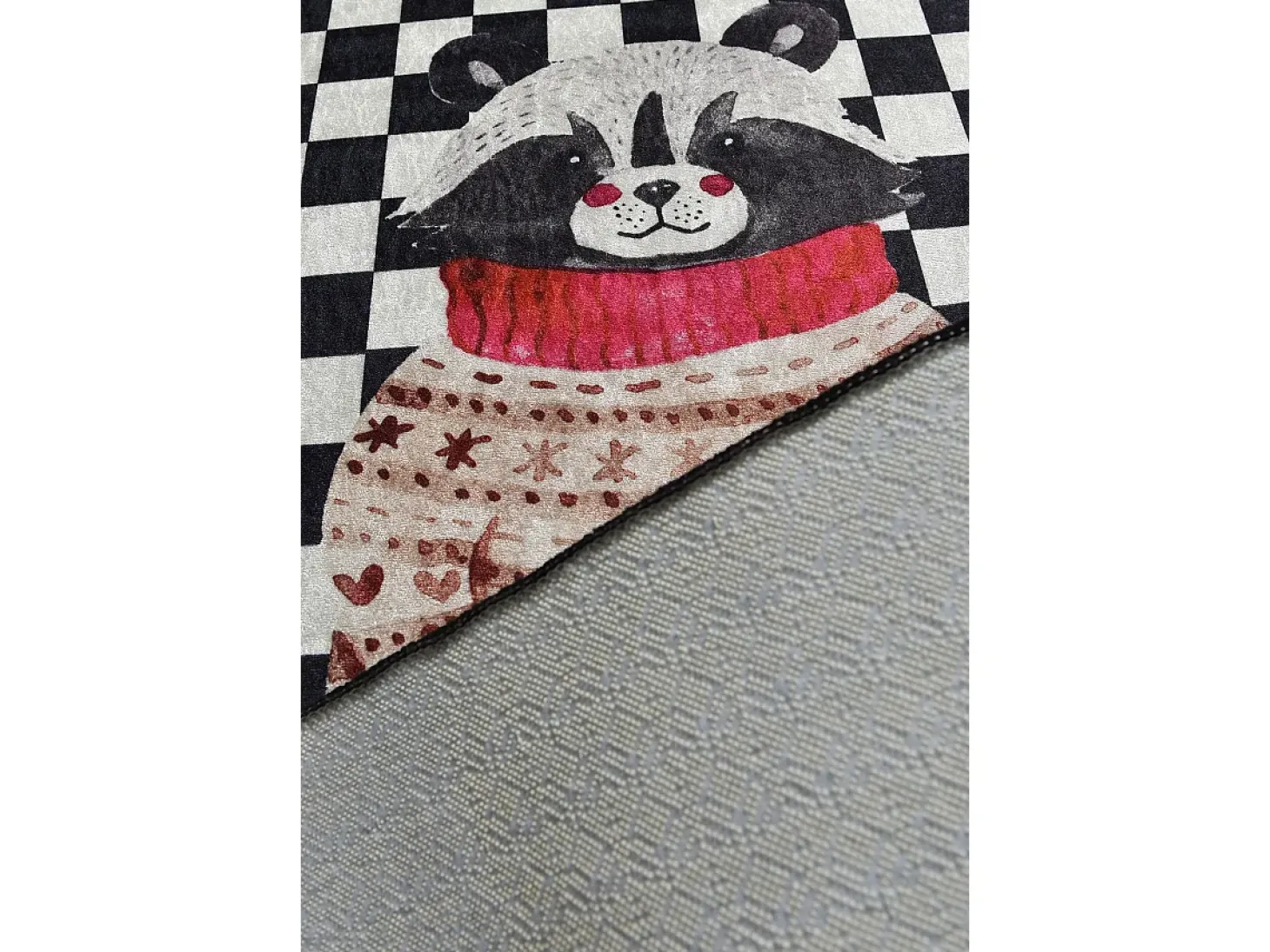 Alfombra de baño Set (2 piezas) Mr. Raccoon multicolor