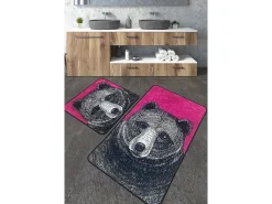 Alfombra de baño Set (2 piezas) Rincha multicolor