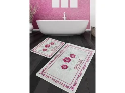 Alfombra de baño Set (2 piezas) With Flower Djt multicolor