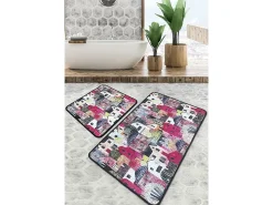 Alfombra de baño Set (2 piezas) Fale multicolor