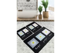 Alfombra de baño Set (3 piezas) Blessed Djt multicolor
