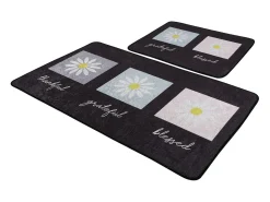 Alfombra de baño Set (2 piezas) Blessed Djt multicolor