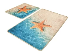 Alfombra de baño Set (2 piezas) Stella multicolor