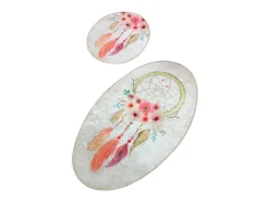 Alfombra de baño Set (2 piezas) Dream DJT multicolor