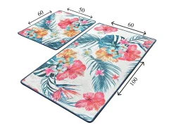 Alfombra de baño Set (2 piezas) Claire multicolor