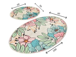 Alfombra de baño Set (2 piezas) Spring multicolor