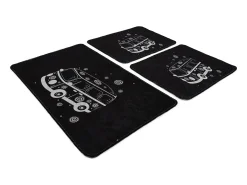 Alfombra de baño Set (3 piezas) Bus multicolor