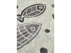 Alfombra de baño Set (2 piezas) Fish DJT multicolor