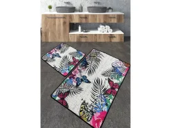 Alfombra de baño Set (2 piezas) Noirobi multicolor