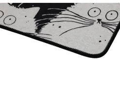 Alfombra de baño Set (2 piezas) White Cats multicolor