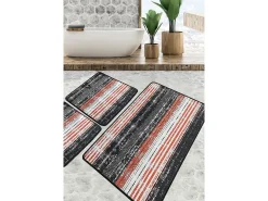 Alfombra de baño Set (3 piezas) Flang multicolor