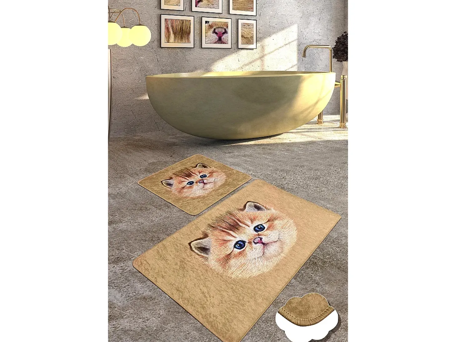 Alfombra de baño Set (2 piezas) Bambino DJT multicolor