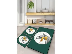 Alfombra de baño Set (3 piezas) Horse multicolor