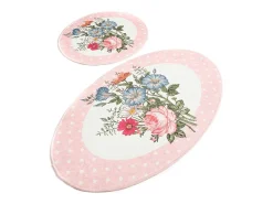 Alfombra de baño Set (2 piezas) Coco DJT multicolor