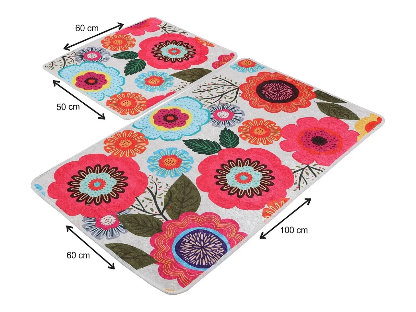 Alfombra de baño Set (2 piezas) Galvin multicolor
